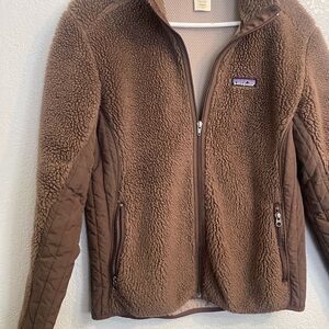 Patagonia Women's Tan Teddy Jacket